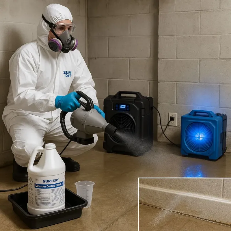 Sanitization and Odor Removal process in Victory Lakes, NJ