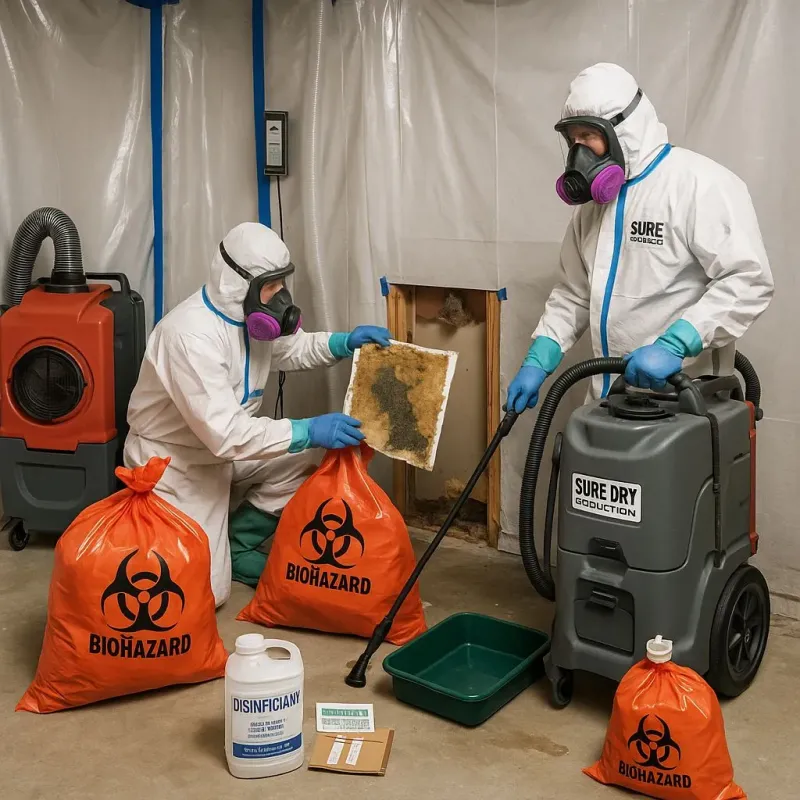 Contaminated Water Handling Protocols process in Victory Lakes, NJ
