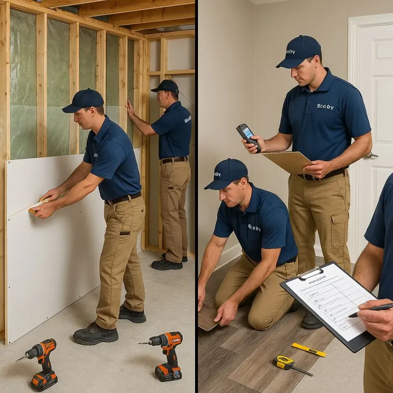 Repairs and Reconstruction process in Victory Lakes, NJ