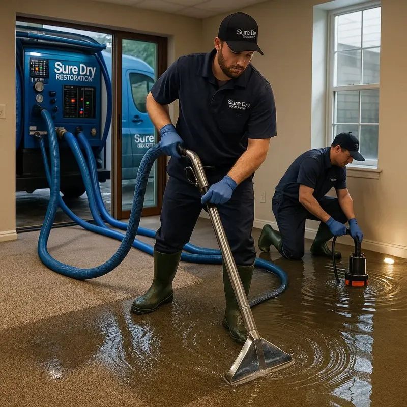 Water Extraction and Removal process in Victory Lakes, NJ